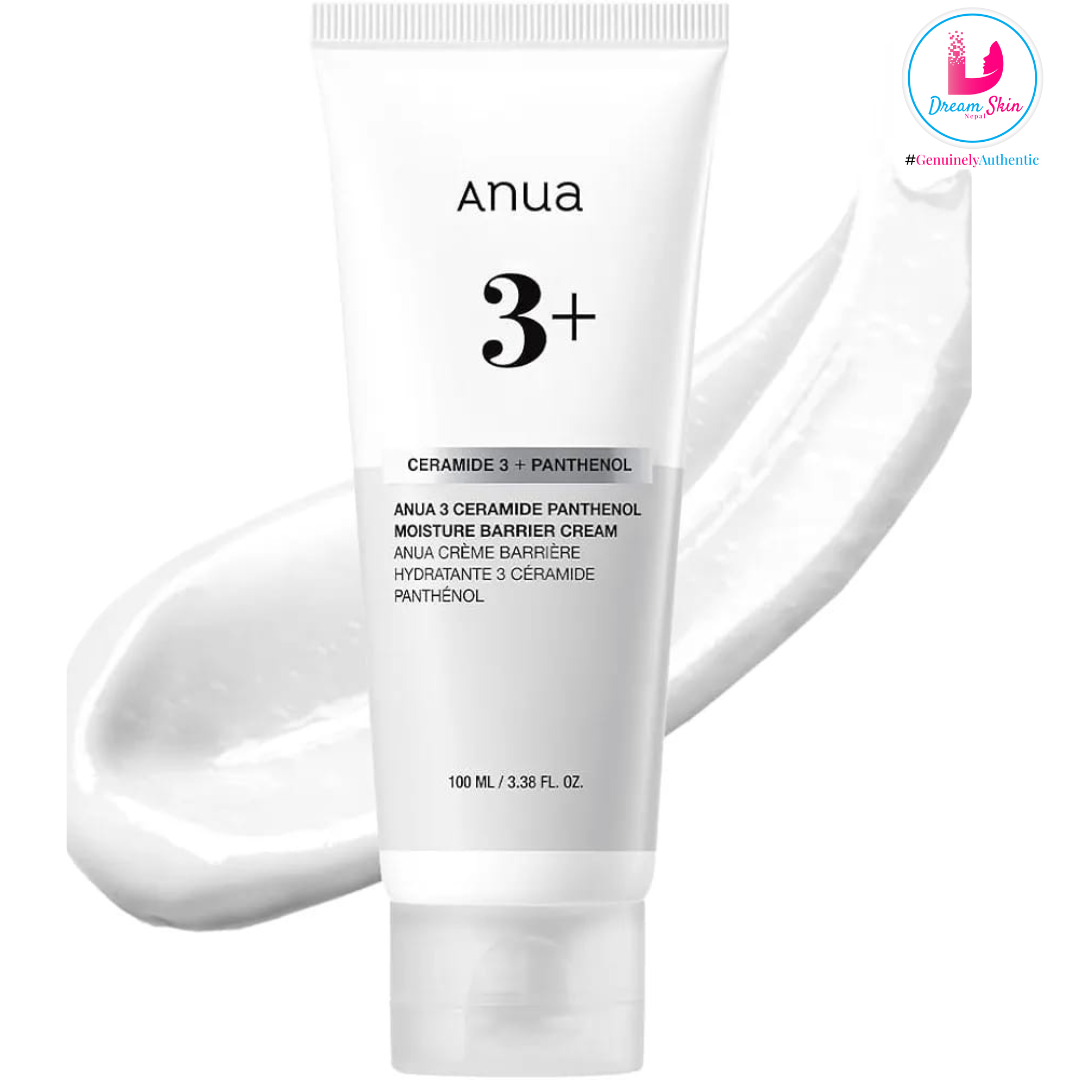 Anua 3 Ceramide Panthenol Moisture Barrier Cream , 100ml